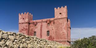 Red Tower near Mellieha on Malta-enricocacciafotografie-Photographic Print