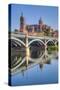 Enrique Estavan Bridge, Cathedral of Salamanca, UNESCO World Heritage Site, Spain-Richard Maschmeyer-Stretched Canvas