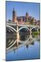 Enrique Estavan Bridge, Cathedral of Salamanca, UNESCO World Heritage Site, Spain-Richard Maschmeyer-Mounted Photographic Print