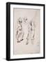 Enrolement Service Militaire, 1916-Jules Pascin-Framed Giclee Print