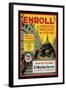 Enroll: American Merchant Marine, c.1941-Glenn Stuart Pearce-Framed Art Print