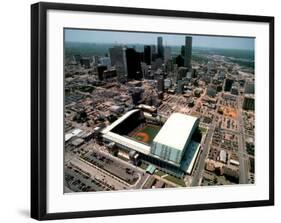 Enron Field - Houston, Texas-Mike Smith-Framed Art Print