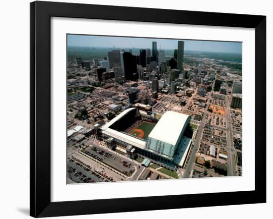 Enron Field - Houston, Texas-Mike Smith-Framed Art Print