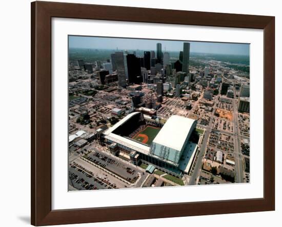 Enron Field - Houston, Texas-Mike Smith-Framed Art Print