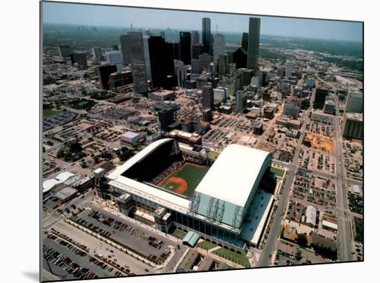 Enron Field - Houston, Texas-Mike Smith-Mounted Art Print