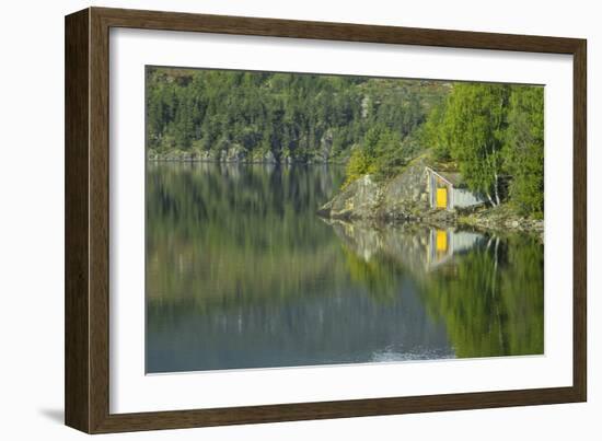 Enroute to Bergen, Norway.-Mallorie Ostrowitz-Framed Photographic Print