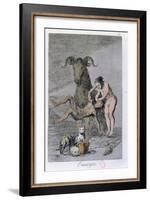 Ensayos-Francisco de Goya-Framed Giclee Print