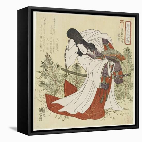 Ensei, C. 1829-Utagawa Kuniyoshi-Framed Stretched Canvas