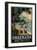 Ensenada Mexico Decal-Jennifer Kennard-Framed Giclee Print