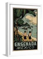 Ensenada Mexico Decal-Jennifer Kennard-Framed Giclee Print