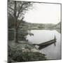 Enseremme (Belgium), the Banks of the Meuse River, Facing the City-Leon, Levy et Fils-Mounted Photographic Print