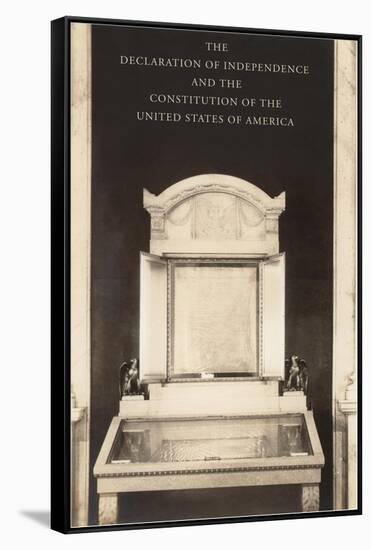 Enshrined American Documents-null-Framed Stretched Canvas