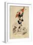 Ensign of the Grenadiers, French Imperial Guard, 1817-Eugene-Louis Lami-Framed Giclee Print