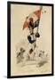 Ensign of the Grenadiers, French Imperial Guard, 1817-Eugene-Louis Lami-Framed Giclee Print