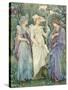 Ensigns of Spring-Walter Crane-Stretched Canvas