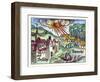 Ensisheim Meteor Fall, 1492-Detlev Van Ravenswaay-Framed Photographic Print