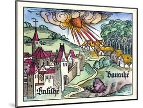 Ensisheim Meteor Fall, 1492-Detlev Van Ravenswaay-Mounted Photographic Print