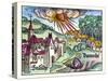 Ensisheim Meteor Fall, 1492-Detlev Van Ravenswaay-Stretched Canvas