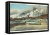 Ensley Steel Plant, Birmingham, Alabama-null-Framed Stretched Canvas