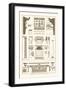 Entablatures and Capitals-J. Buhlmann-Framed Premium Giclee Print