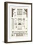 Entablatures and Capitals-J. Buhlmann-Framed Art Print