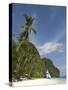 Entalula Island, Bacuit Bay, Palawan, Philippines, Southeast Asia, Asia-null-Stretched Canvas
