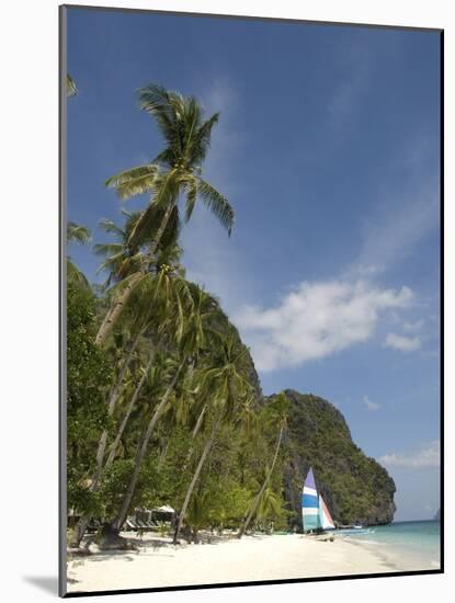 Entalula Island, Bacuit Bay, Palawan, Philippines, Southeast Asia, Asia-null-Mounted Photographic Print