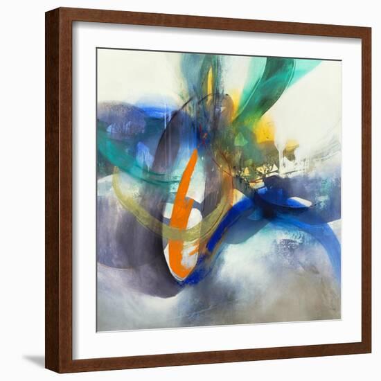 Entangled-K. Nari-Framed Art Print