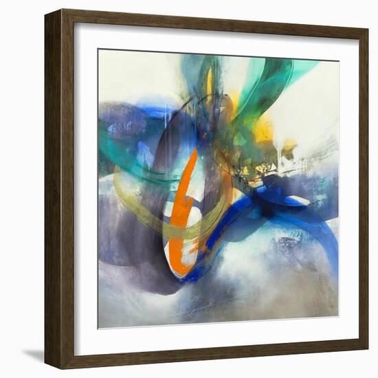 Entangled-K. Nari-Framed Art Print