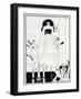 ' Enter Herodias '-Aubrey Beardsley-Framed Giclee Print