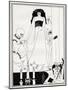 ' Enter Herodias '-Aubrey Beardsley-Mounted Giclee Print