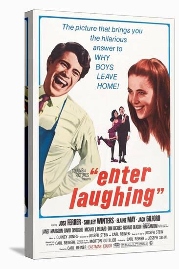 Enter Laughing, Reni Santoni, Janet Margolin, 1967-null-Stretched Canvas