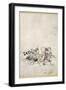 Enter Peasebottom, Cobweb, Moth, and Mustardseed-Arthur Rackham-Framed Giclee Print