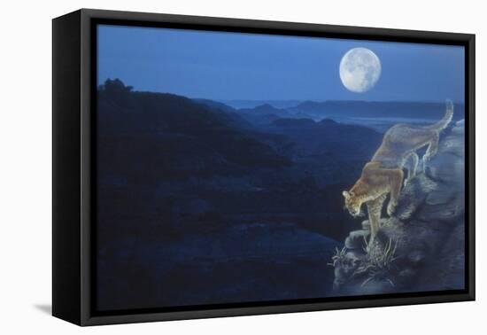 Enter the Badlands-Gordon Semmens-Framed Stretched Canvas