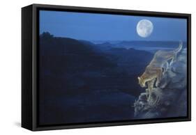 Enter the Badlands-Gordon Semmens-Framed Stretched Canvas