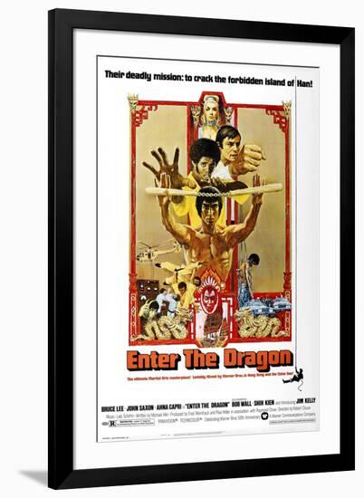 Enter the Dragon, 1973-null-Framed Giclee Print