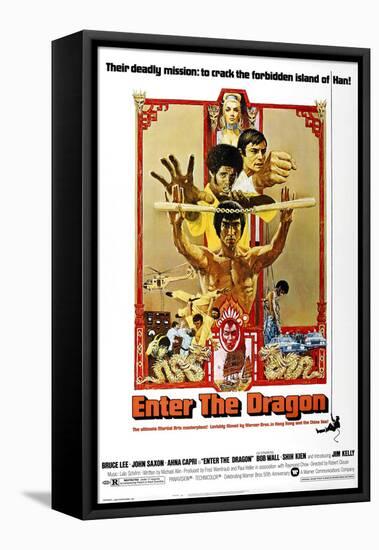 Enter the Dragon, 1973-null-Framed Stretched Canvas