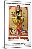 Enter the Dragon, 1973-null-Mounted Poster