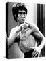 Enter the Dragon, Bruce Lee, 1973-null-Stretched Canvas