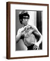 Enter the Dragon, Bruce Lee, 1973-null-Framed Photo