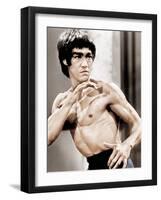 Enter The Dragon, Bruce Lee, 1973-null-Framed Photo