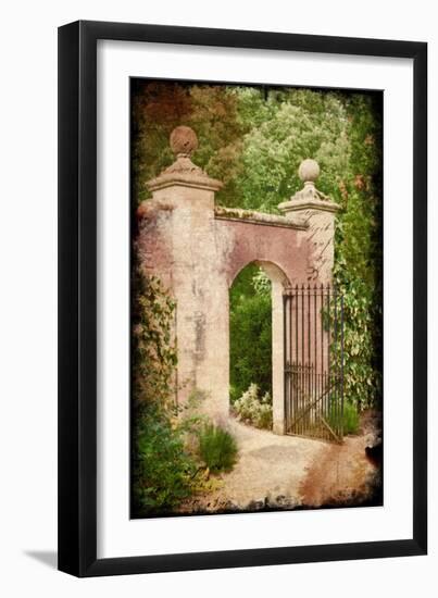 Enter the Garden-Kevin Calaguiro-Framed Art Print