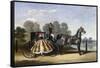 Entering a Coach in a Lakeside Park-Alfred Frank De Prades-Framed Stretched Canvas