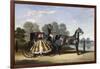 Entering a Coach in a Lakeside Park-Alfred Frank De Prades-Framed Giclee Print