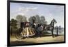 Entering a Coach in a Lakeside Park-Alfred Frank De Prades-Framed Giclee Print