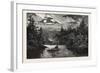 Entering Indian River, Lake Rosseau, Canada, Nineteenth Century-null-Framed Giclee Print