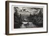 Entering Indian River, Lake Rosseau, Canada, Nineteenth Century-null-Framed Giclee Print