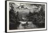Entering Indian River, Lake Rosseau, Canada, Nineteenth Century-null-Framed Stretched Canvas