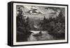 Entering Indian River, Lake Rosseau, Canada, Nineteenth Century-null-Framed Stretched Canvas