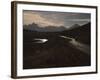 Entering Jackson Hole from East Along the Blackrock Creek with Grand Tetons, Wyoming-Alfred Eisenstaedt-Framed Photographic Print